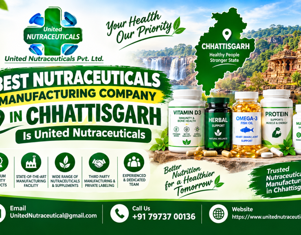Best Nutraceuticals Manufacturing Company in Chhattisgarh Is United Nutraceuticals