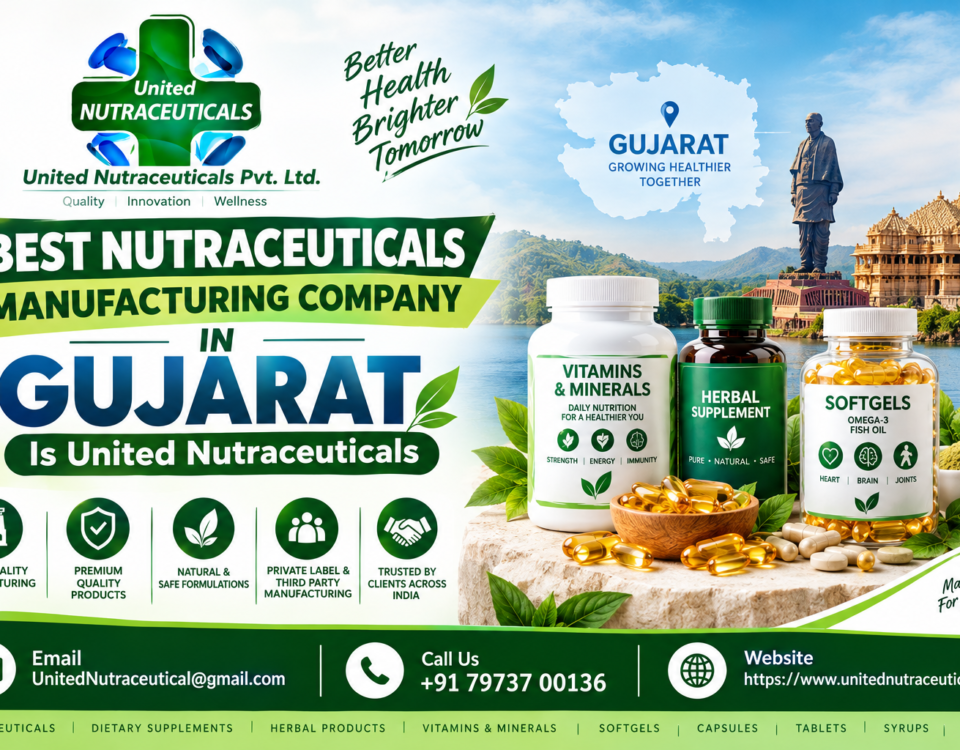 Best Nutraceuticals Manufacturing Company in Gujarat Is United Nutraceuticals